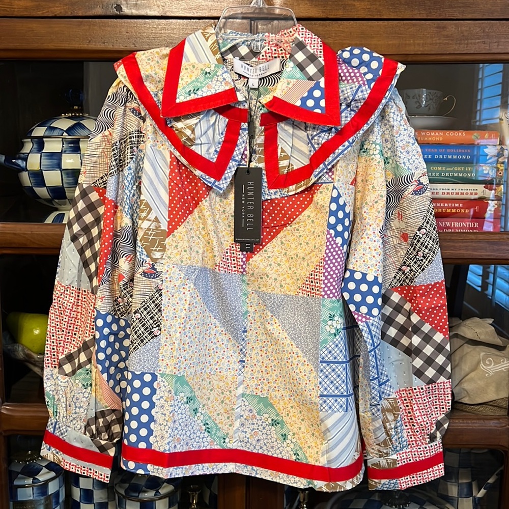 Hunter Bell NYC Gibson Blouse